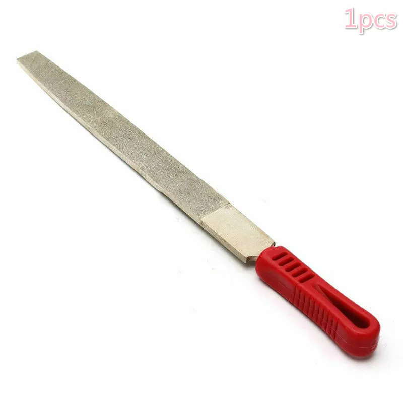 1pcs 150mm Polishing file flat file Finishing tool 300 fine grit grinding hand files  metal wood working tools