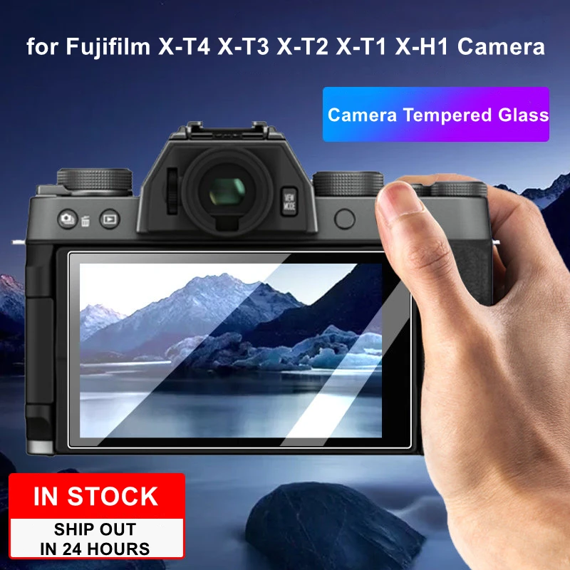 

2 шт., закаленное защитное стекло для камеры Fuji XT4 XT3