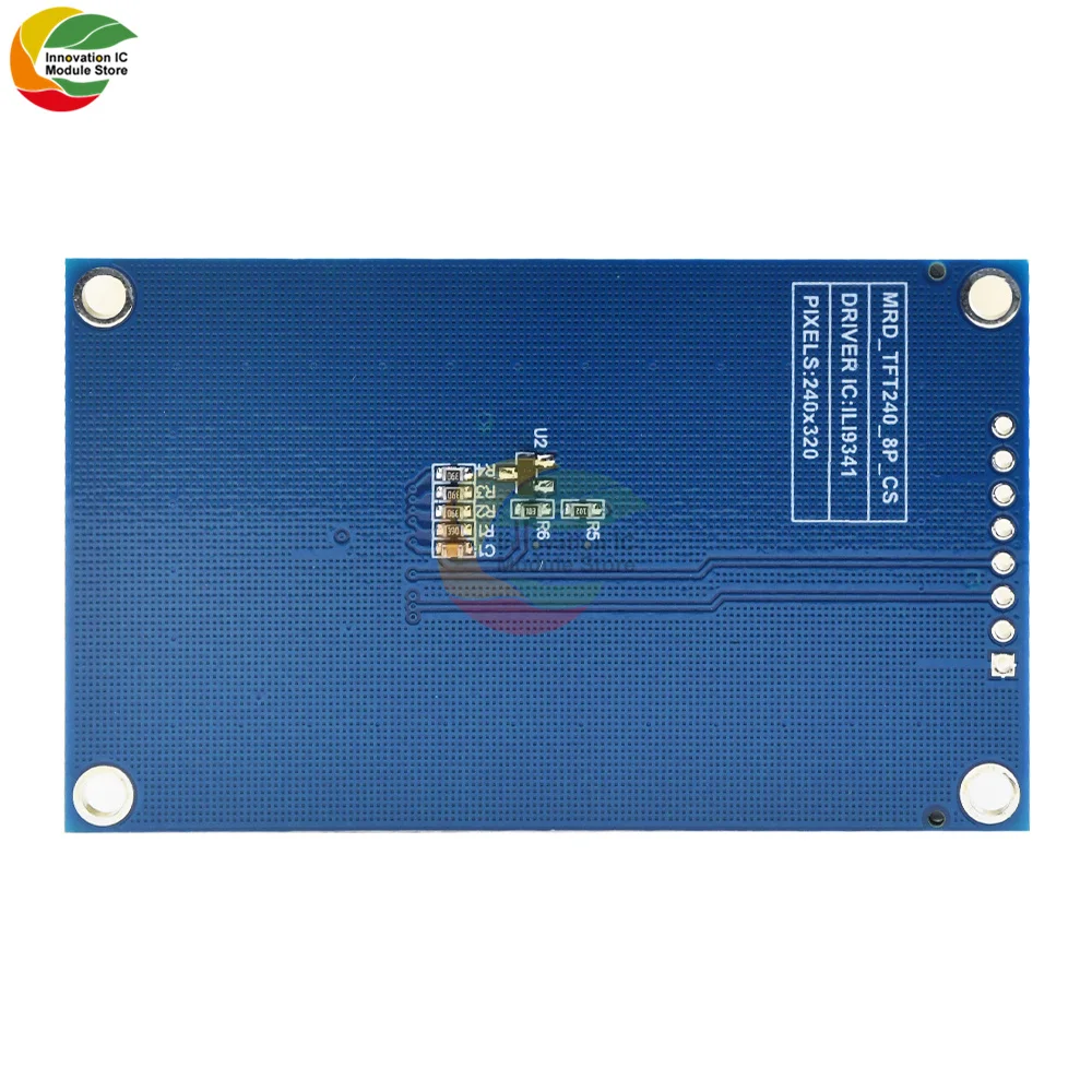 2.4 Inch TFT LCD Color Screen SPI Serial Port Module Display Module ILI9341 Driver Resolution 240X320 Display Module for Arduino