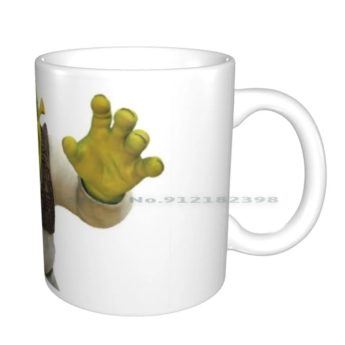 Shrek Is Love Shrek Is Life Ceramic Mugs Coffee Cups Milk Tea Mug Shrek Ogre Meme Creative Trending Vintage Gift Bottle Cup