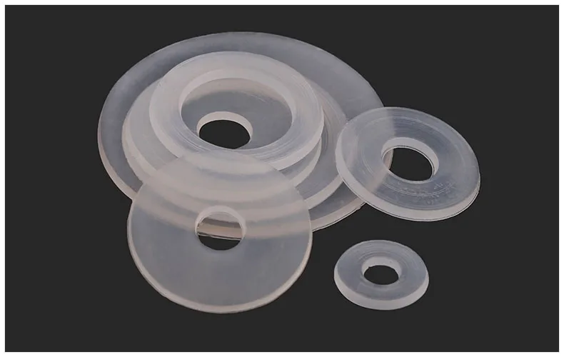 

Nylon Washers M3 M4 M5 M6*13*1mm M8 M10 M12 M14 M16 M18 M20 soft Plastic gasket transparent insulation flat paded for screws