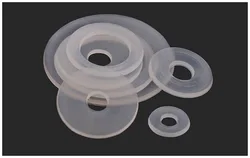 Nylon Washers M3 M4 M5 M6*13*1mm M8 M10 M12 M14 M16 M18 M20 soft Plastic gasket transparent insulation flat paded for screws
