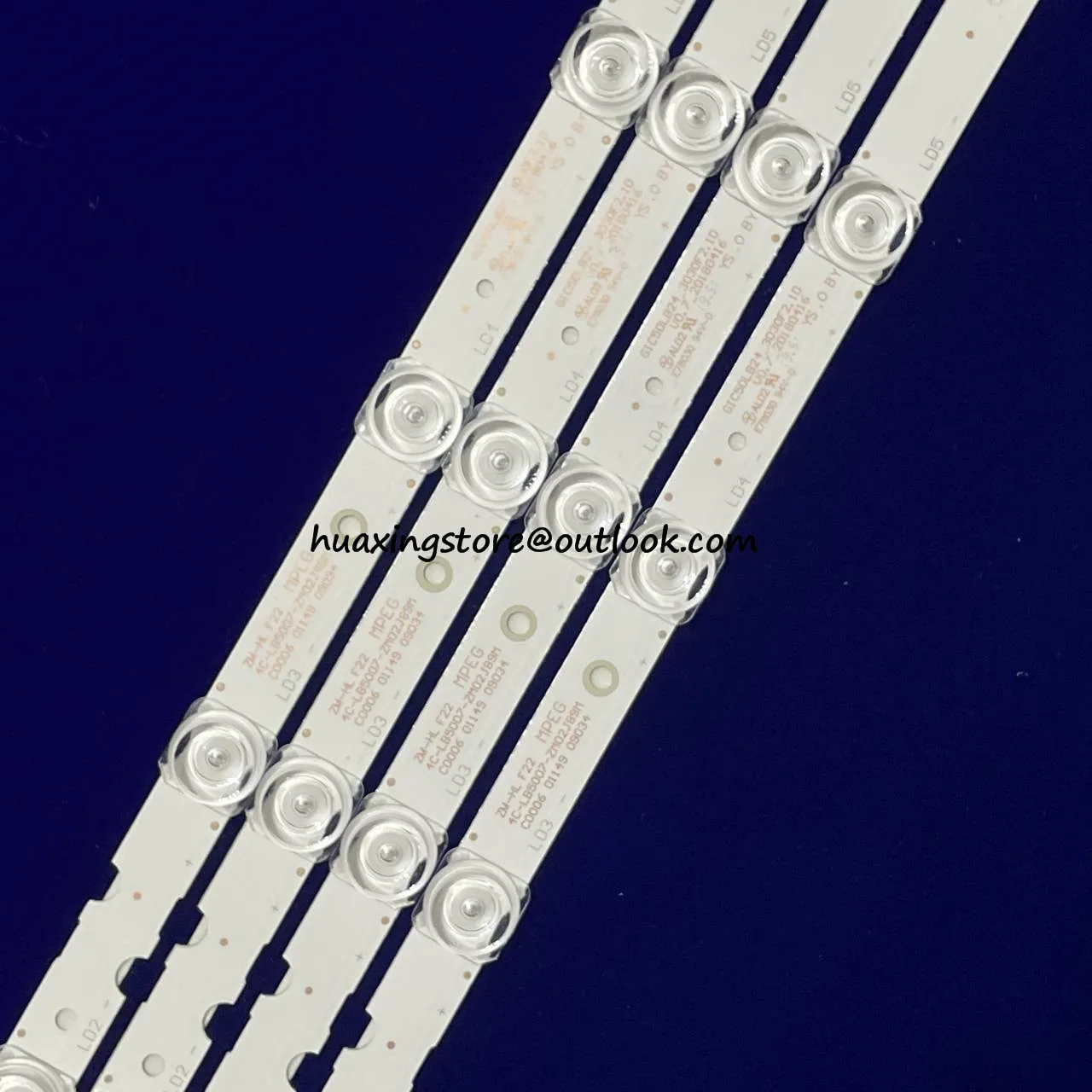 Led Backlight Strip Voor 50v2 50l2 50d6 50a360 50a730u 50ud6406 50p65us 50s421 50s423 50u5850c 50u3900c GIC50LB24-3030F2.1D