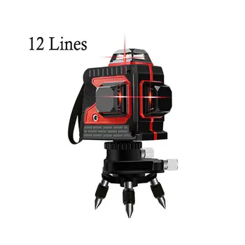 12 Lines Green Light Automatic Laser Level Construction Tools Waterproof Erramientas De Construccion High Precision 3D Wall Sticker