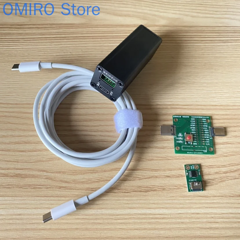 100W Type Multi Protocol Adapter Apple Computer Can Directly Watch the Current Without Battery