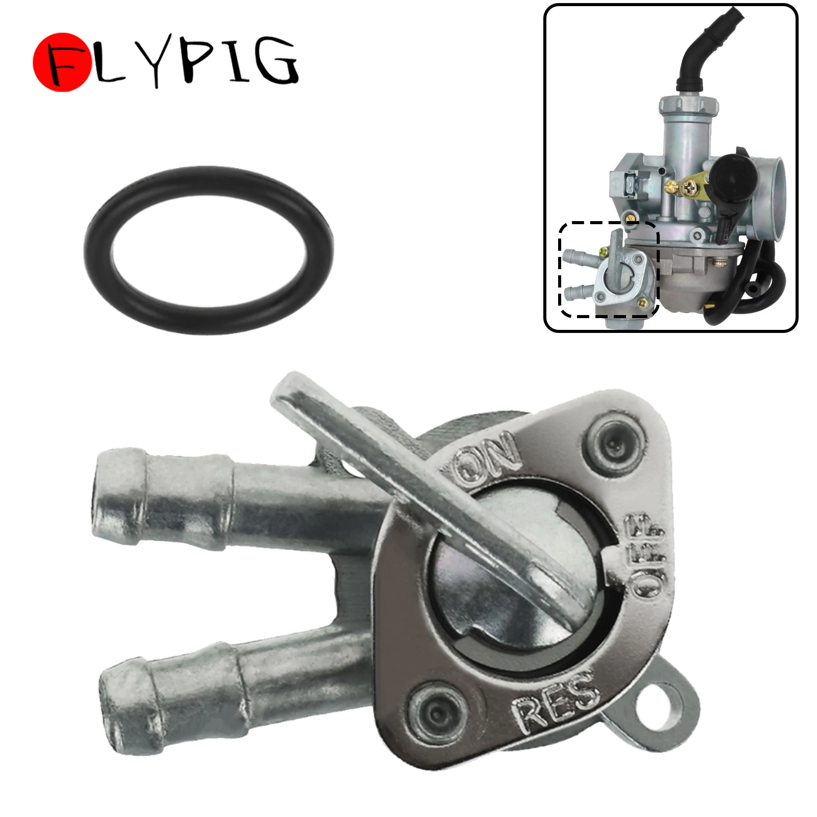 Interruptor de llave de purga de combustible de Gas para Honda ATC70 ATC110 TRX125 TRX90 TRX70 CT70 CT90 CT110 Passport Shut ON/Off Valve 16951-459-920