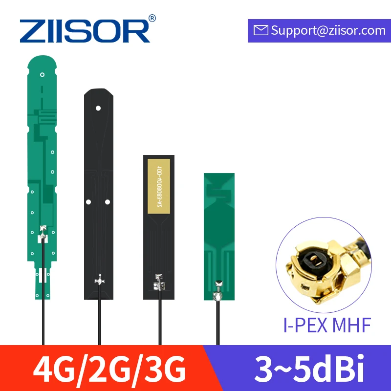 20pcs 3G LTE 4G Built in Antenna 5dBi Internal PCB Mobile Phone IPX IPEX Antenna for Module Motherboard Aerial