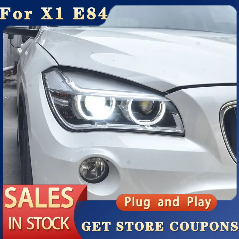 Auto Verlichting Voor Bmw X1 E84 Led Koplamp 2010-2015 Head Lamp Drl Projector Lens Automotive Accessoires