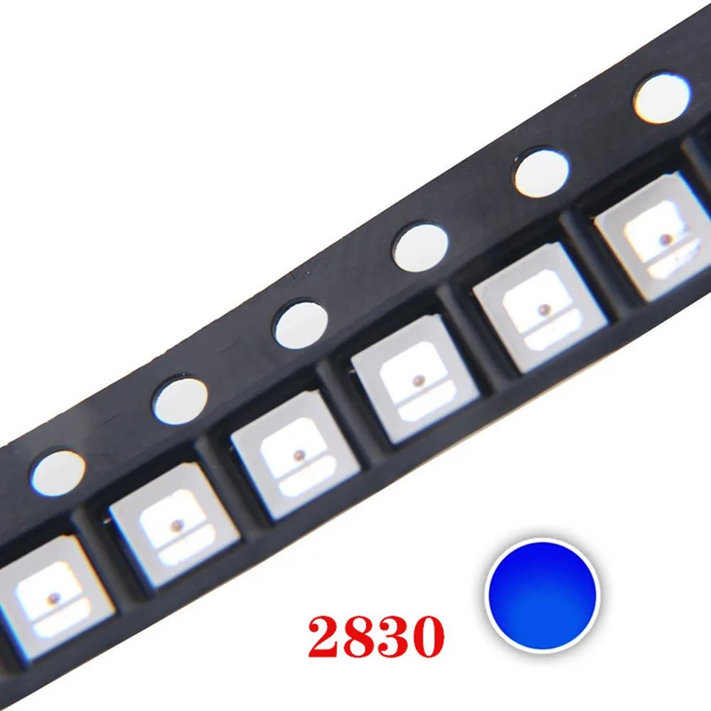 2835 grânulo de lâmpada led 21-25lm branco vermelho verde azul rosa amarelo smd led 3528 grânulos led chip DC3.0-3.4V 60ma remendo 1000 peças