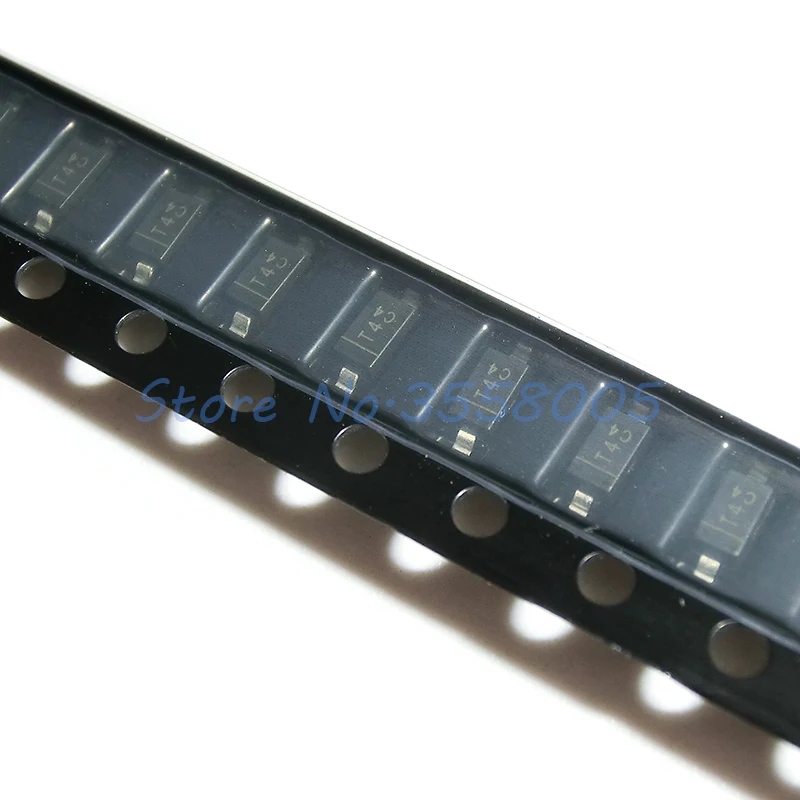 100Pcs/lot 1N4148W 1N4148 IN4148W T4 SOD-123