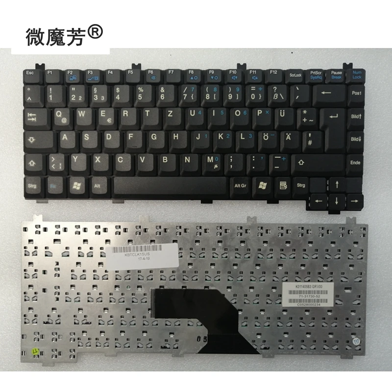 EU Standard NEW Laptop keyboard For TCL K15 For HAIER H30 H32 W60 H33 For Fujitsu L7300 NEC PC-LC800 keyboard