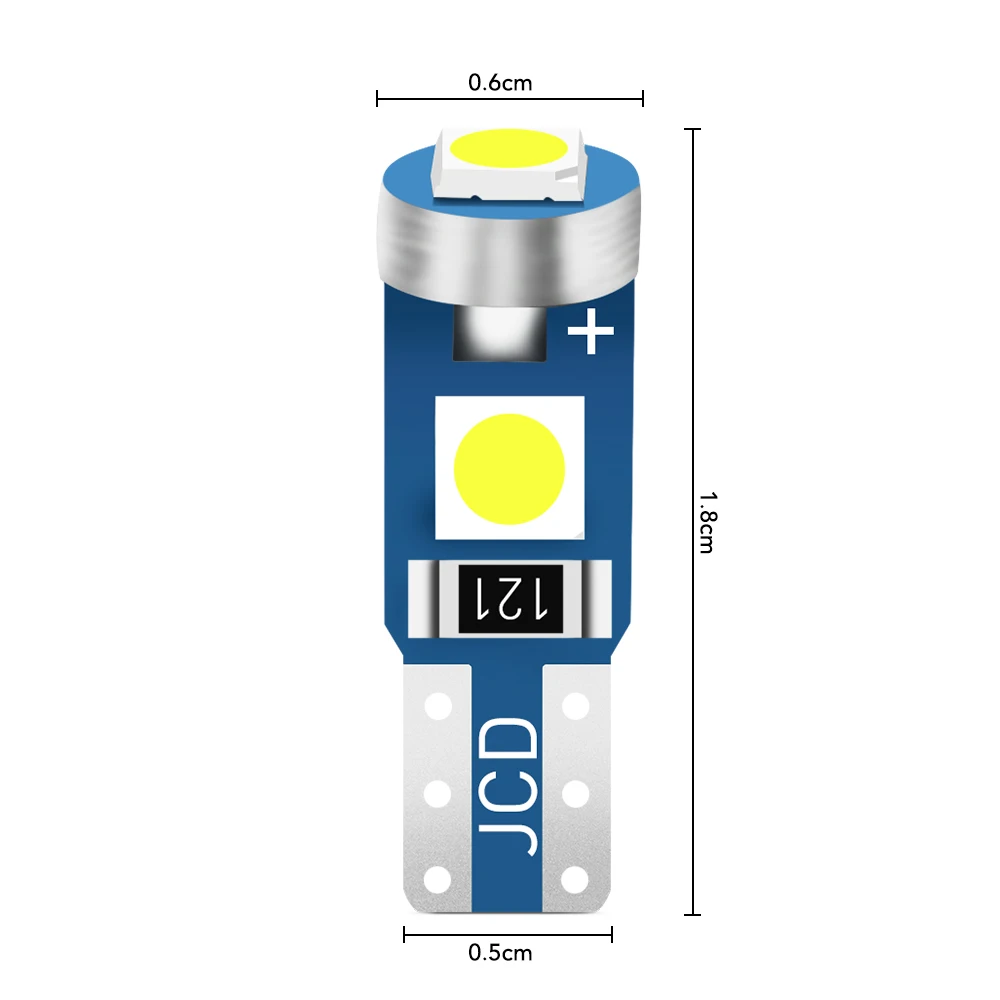 T5 Led Bulb Car Interior Dashboard Lights For peugeot 307 206 308 3008 306 407 205 508 406 1007 Traveller Expert