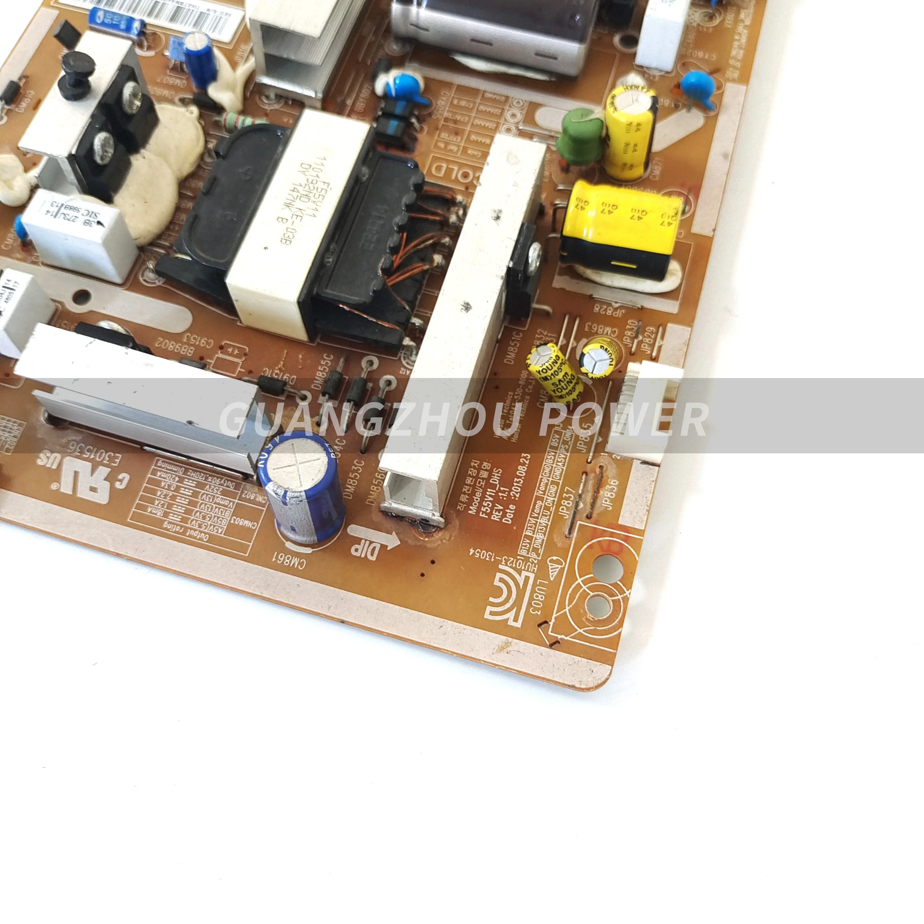 Placa de energia original do equipamento samsung tv BN44-00530B f55v1_dhs