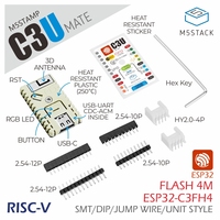 M5Stack Official M5Stamp C3U Mate with Pin Headers