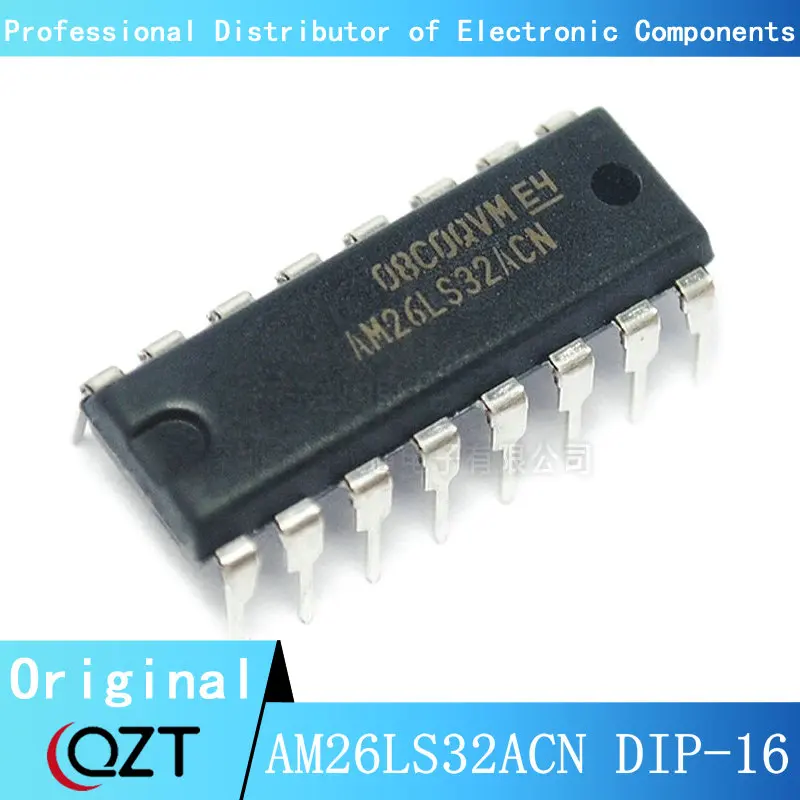 10pcs/lot AM26LS32 DIP 26LS32 AM26LS32A AM26LS32AC AM26LS32ACN DIP-16 chip New spot