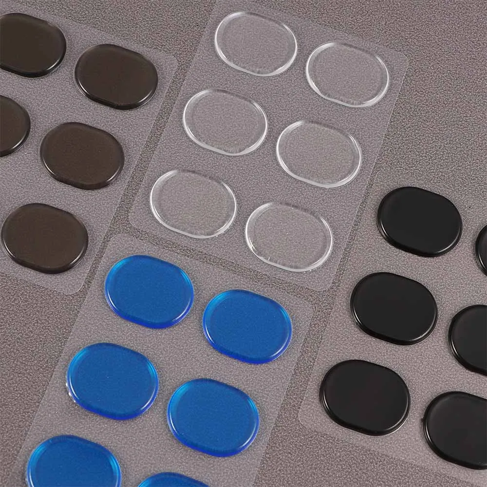 6 PCS Silicone Drum Mute Pads Drum Damper Shock Absorbing Pad Transparent Percussion Instrument Accessories