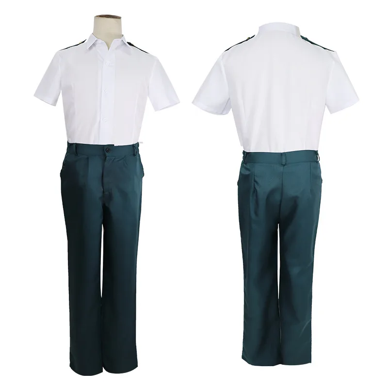 My Hero Academia Cosplay Costume Boku No Hero Academia Midoriya Izuku OCHACO URARAKA Todoroki Shoto Summer Shirt School Uniforms