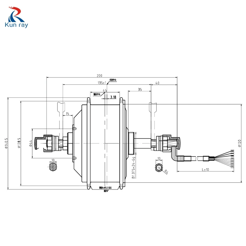 High Speed Brushless Gear Hub Motor, E-Bike Motor, Rear Wheel Drive, MXUS XF08, 20-28Inch, 700C, 36V, 48V, 350W