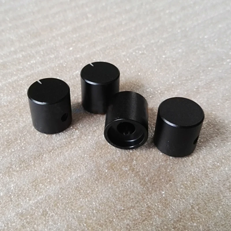 HIFI 오디오 앰프 알루미늄 볼륨 노브, 앰프 전위차계 노브, 직경 15mm, 높이 15mm, 1 개