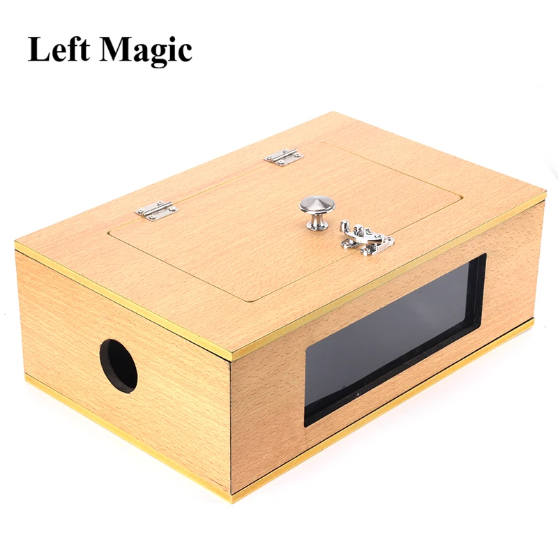 See Thru Tip-Over Box (Wooden) Dove box - Magic Trick,stage magic,close up,comedy,dove magic Accessories  81313