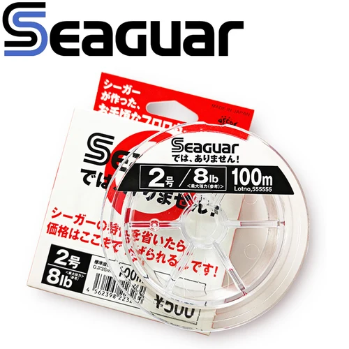 Imagen 2 del producto SEAGUAR etiqueta blanca línea de pesca Original 4LB-20LB 100% líneas de pesca de FLUOROCARBON 100M