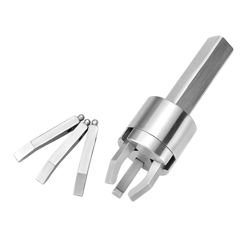 Automatic Sprue Puller 16 20 25 32 mm Feeder CNC Three Claws Clipper Back-Pull Extractor Lathes Drawing Tools Sqaure Round Bar