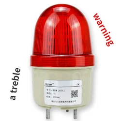 Lte-2071j explosion flash warning light flashing sound light warning light 220v24v12v sound warning light