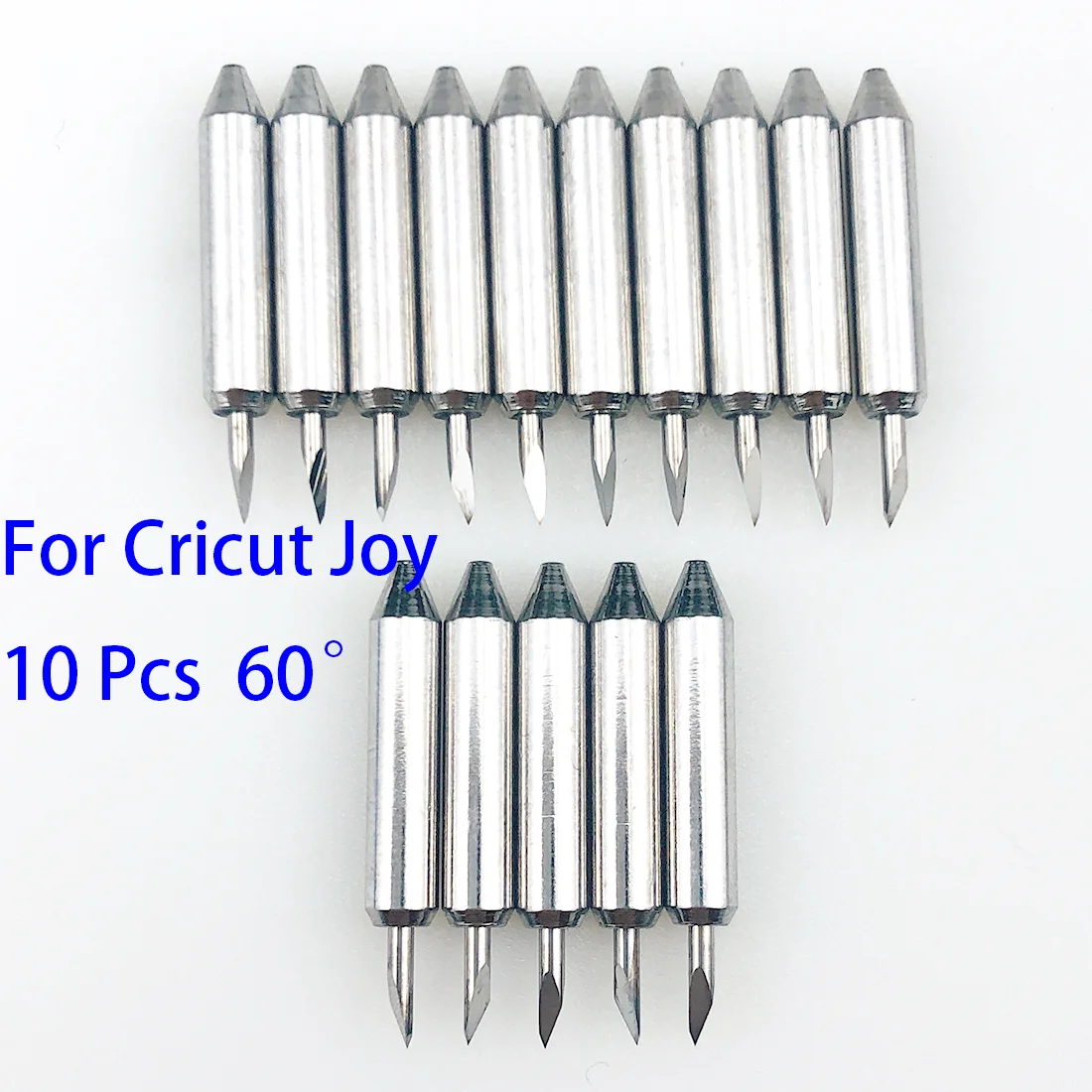 

15pcs 60 Degree High Purity Steel Plotter Blade Vinyl Cutter Knife for Cricut Joy