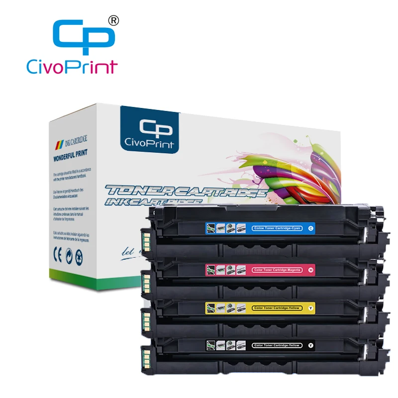 

Civo 1pcs Color Toner Cartridge CLT-503L CLT-K503L Compatible for Samsung Xpress SL-C3010ND C3060FR laser printer 3.5K-6K pages