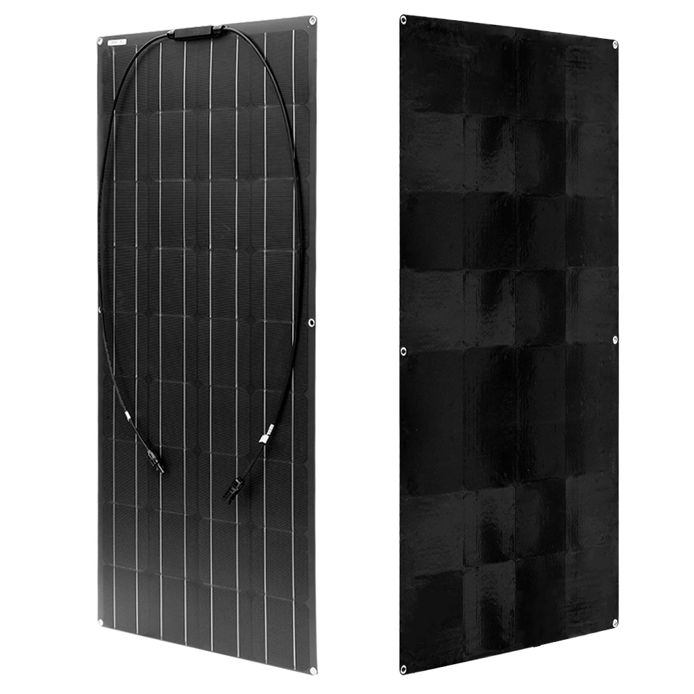 New High Efficiency Solar Panel 18V 120W Flexible Monocrystalline Cell Solar Panels Kits 240W 360W 600W System 1065*550*3mm