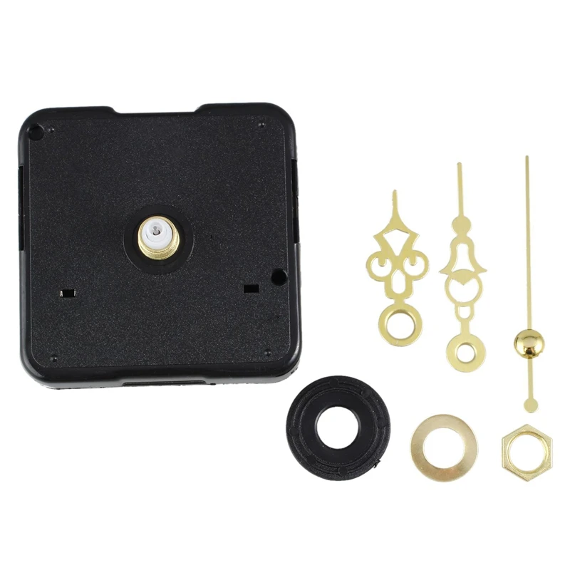 DIY Clock Metal Texture Creative Wall Clock Retro Wall Clock movement Accessories