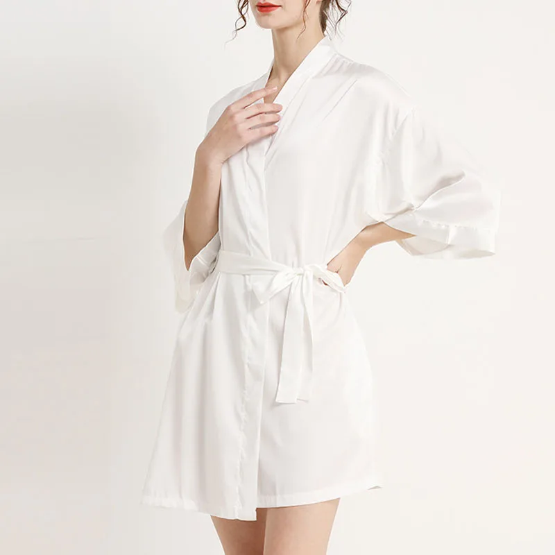 Summer Women\'s bathrobe 8XL 7XL 6XL Bust 134cm plus size Sleepwear Pajama women