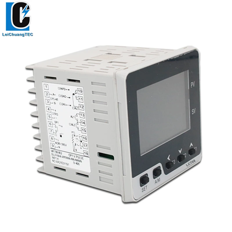 72x72mm TC/RTD input LCD digital pid temperature controller with the timer SSR/Relay/4-20mA/0-10V output