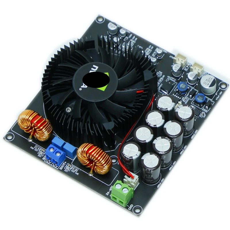 

NEW DC24V To DC48V 600W TPA3255 Class D Digital Mono Audio Amplifier Board