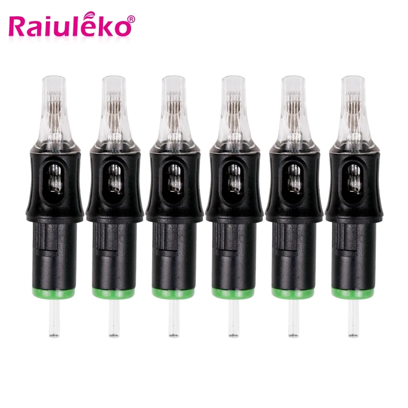 

10/5pcs Disposable Tattoo Cartridge Needles Semi-Permanent Makeup Eyebrow Derma Tools Machine Supply 5RM/7RM/9RM/11RM/13RM/15RM