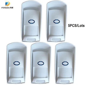 야외 무선 PIR 경보 모션 센서 동물 면역 적외선 감지기 433Mhz RF 센서 방수 홈 안전 경보 시스템