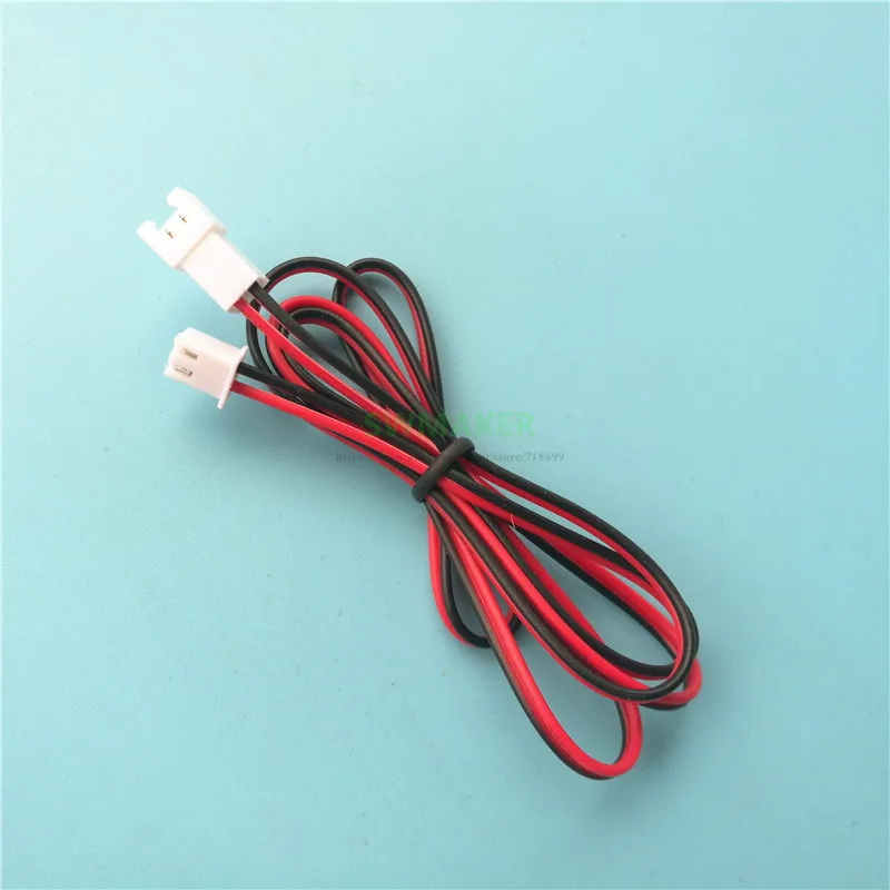 

1meter/piece 3D pinter 3010 4010 5015 Fan Extension Line , XH2.54 2P Extended cable / Connection Line 3D priinter parts