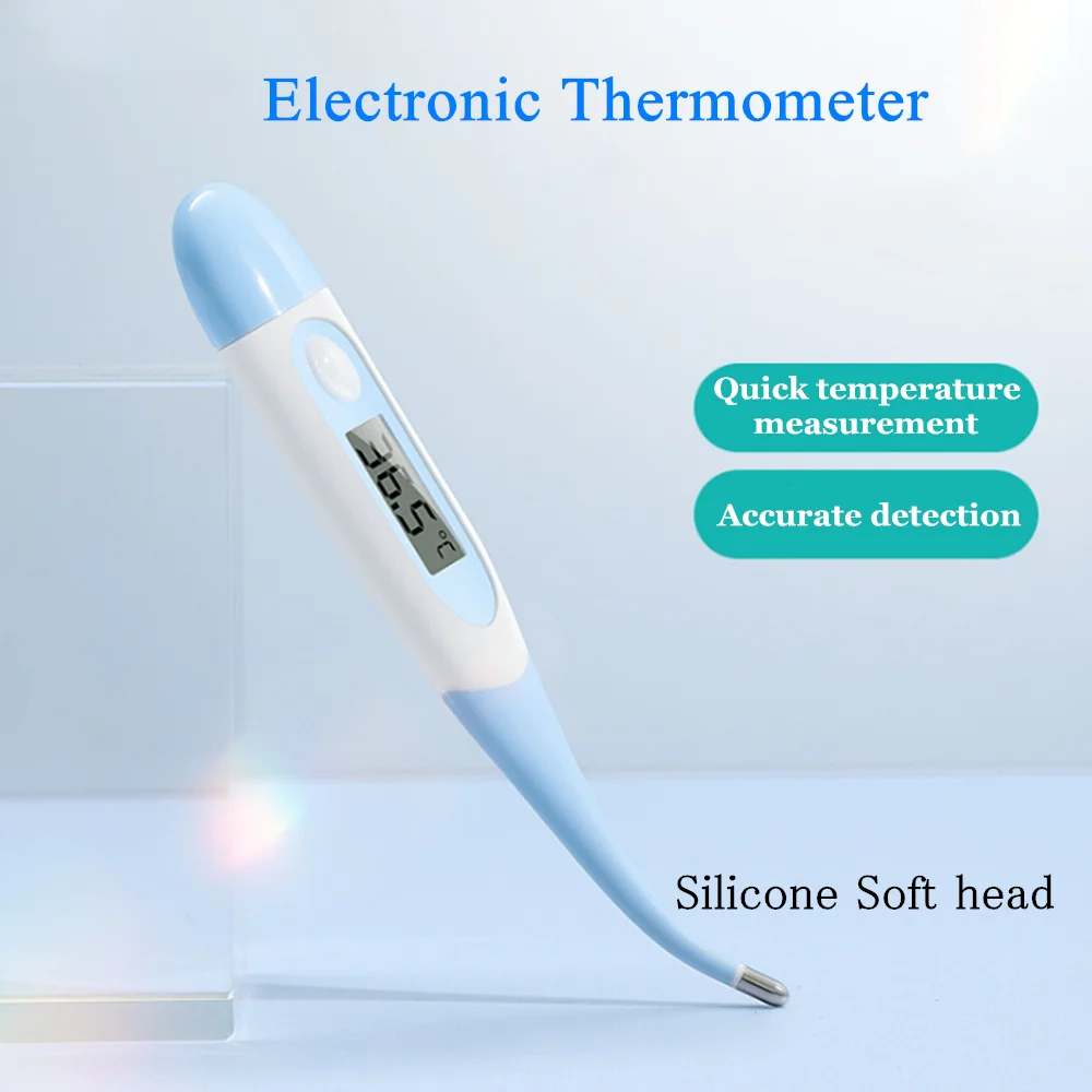 Медицинский электронный термометр, детский цифровой термометр, портативное устройство для быстрого измерения температуры для взрослых и детей