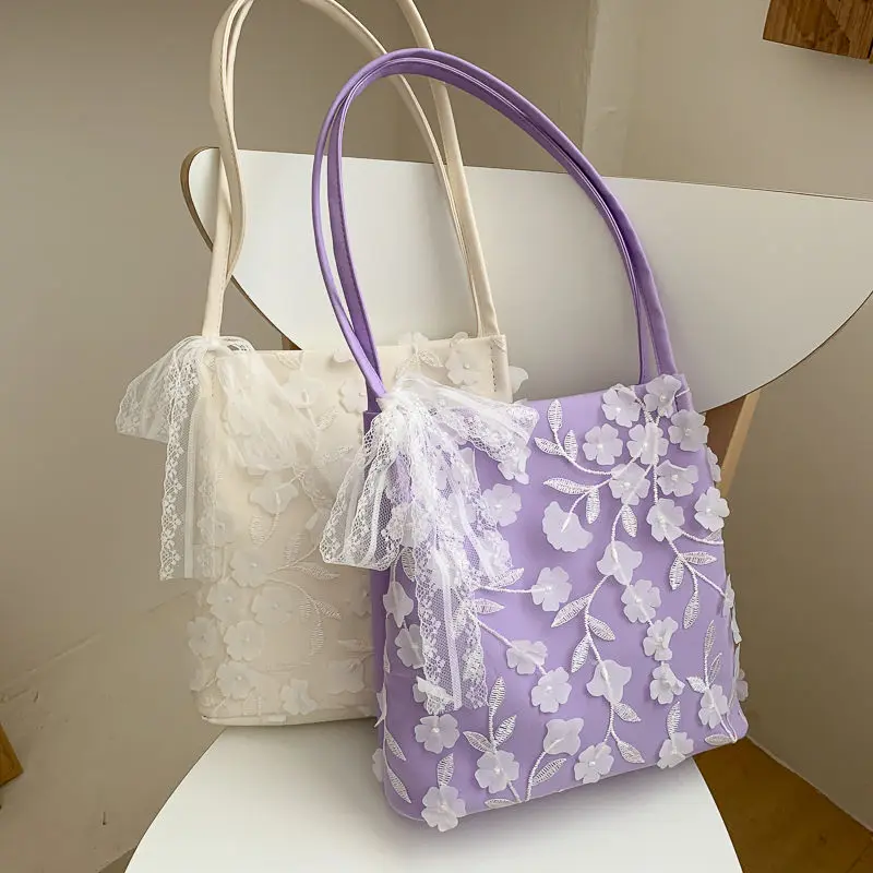 

Mini Purses Handbags For Women 2021 New Spring Female Sweet Lace Flower Hand Bags Summer Phone Money Package Student Bags Purses