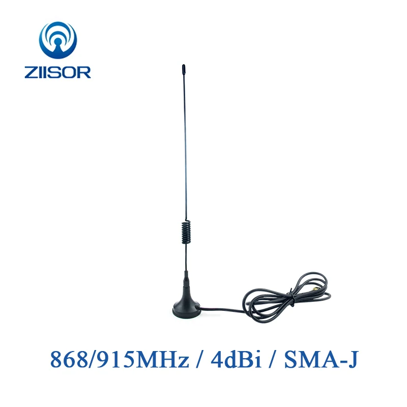 

2pcs Lora 900MHz 868MHz 915MHz Antenna with Magnetic Base SMA Male Omni Antenna 1m 2m Pigtail Antena DTU Aerial