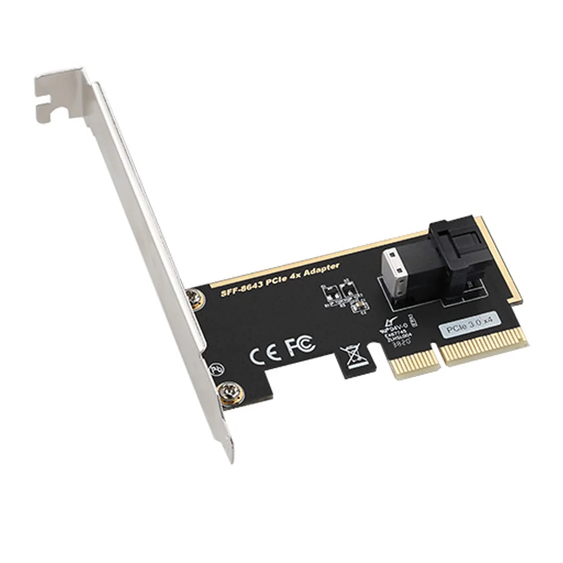 

SFF 8643 To PCIe 3.0 4X/8X Adapter Card 1/2 U.2 Port Card for NVMe SSD Converter Hard Disk Expansion Card for Desktop