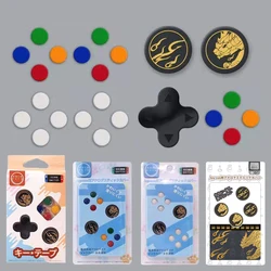 D-pad Move Key Cross ABXY X Button Sticker Joystick Thumb Stick Grip Cap Cover For Monster Hunter RISE Nintend Switch Joy-con