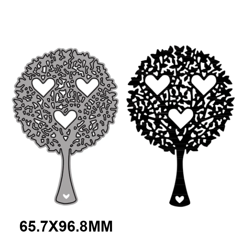 Nesting Flowers Tree Metal Cutting Dies for Scrapbooking Handmake Crafts Card Embossing Stencil  Decorations Albums Making