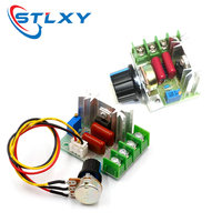 AC 220V 2000W SCR Voltage Regulator Dimming Dimmers Motor Speed Controller Thermostat Electronic Voltage Regulator Module