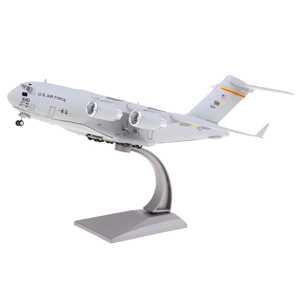 1:200 Metal Diecast Aviation C17 Transport Aircraft Airplane Toys Kids Gift