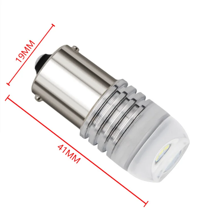 Motorcycle Flash LED Turn Signal 1156 / 1157 Concave Lens 5630 Motorcycle Reverse Brake Light 5730 3smd Led Lights for Car