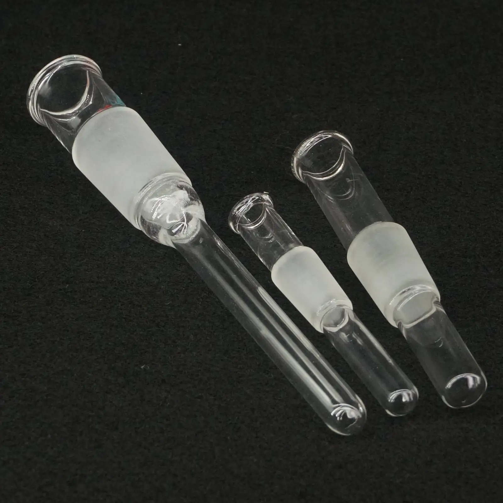 Ground Mouth #14 #19 #24 Joint Length 40mm 100mm Borosilicate Glass Thermometer Adapter Lower Tube Lab