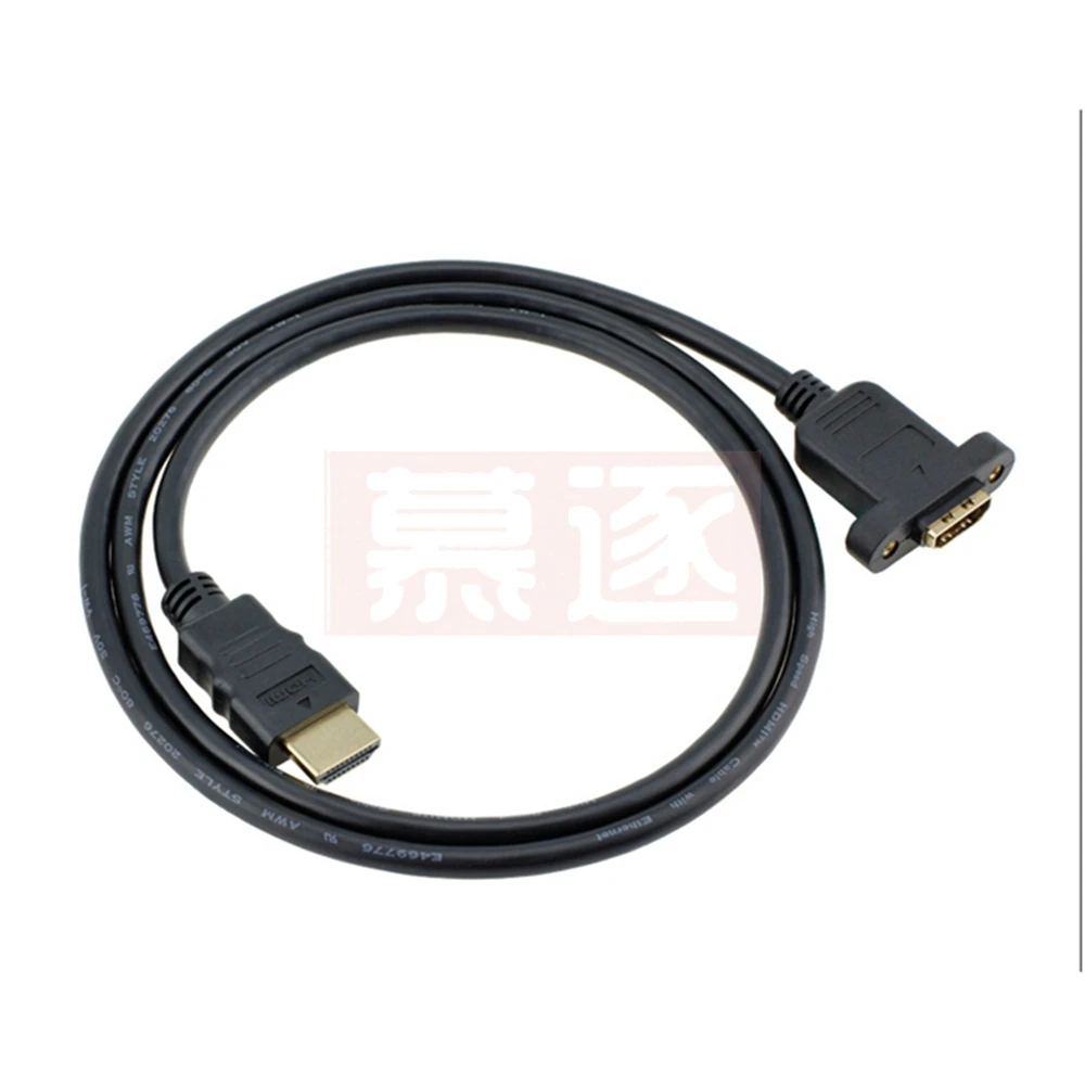 Reines kupfer HD-kabel m kondnlich weiblichensiónängerung kabel mit ohr und schraube loch kann fix HD kabel versión 1,4 0,3 m/0,6