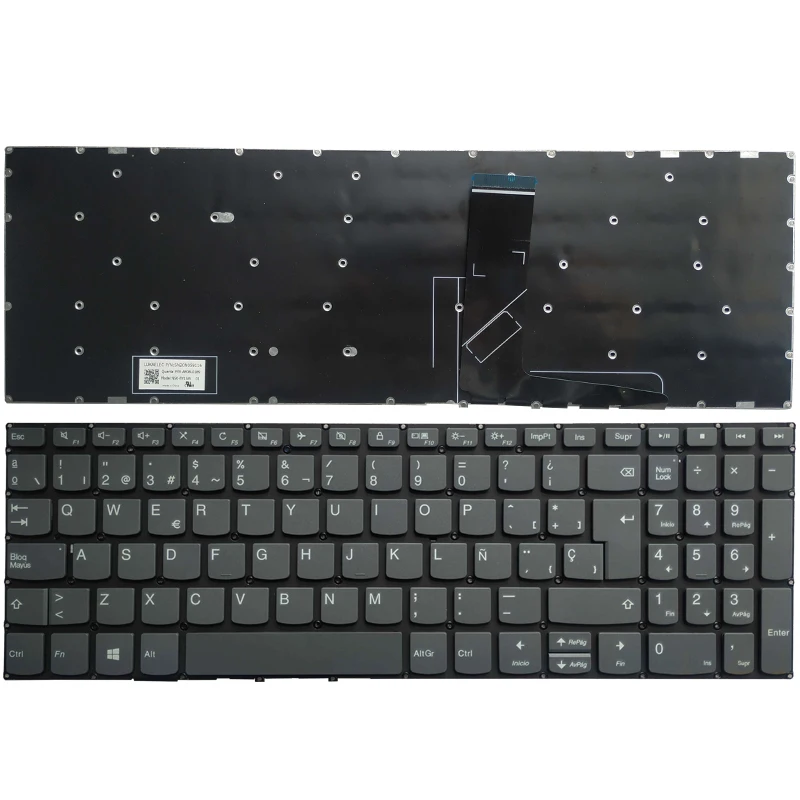 

Spanish Keyboard For Lenovo IdeaPad 720S 720S-15 720S-15IKB 720S-15ISK Laptop SP Black No Backlight