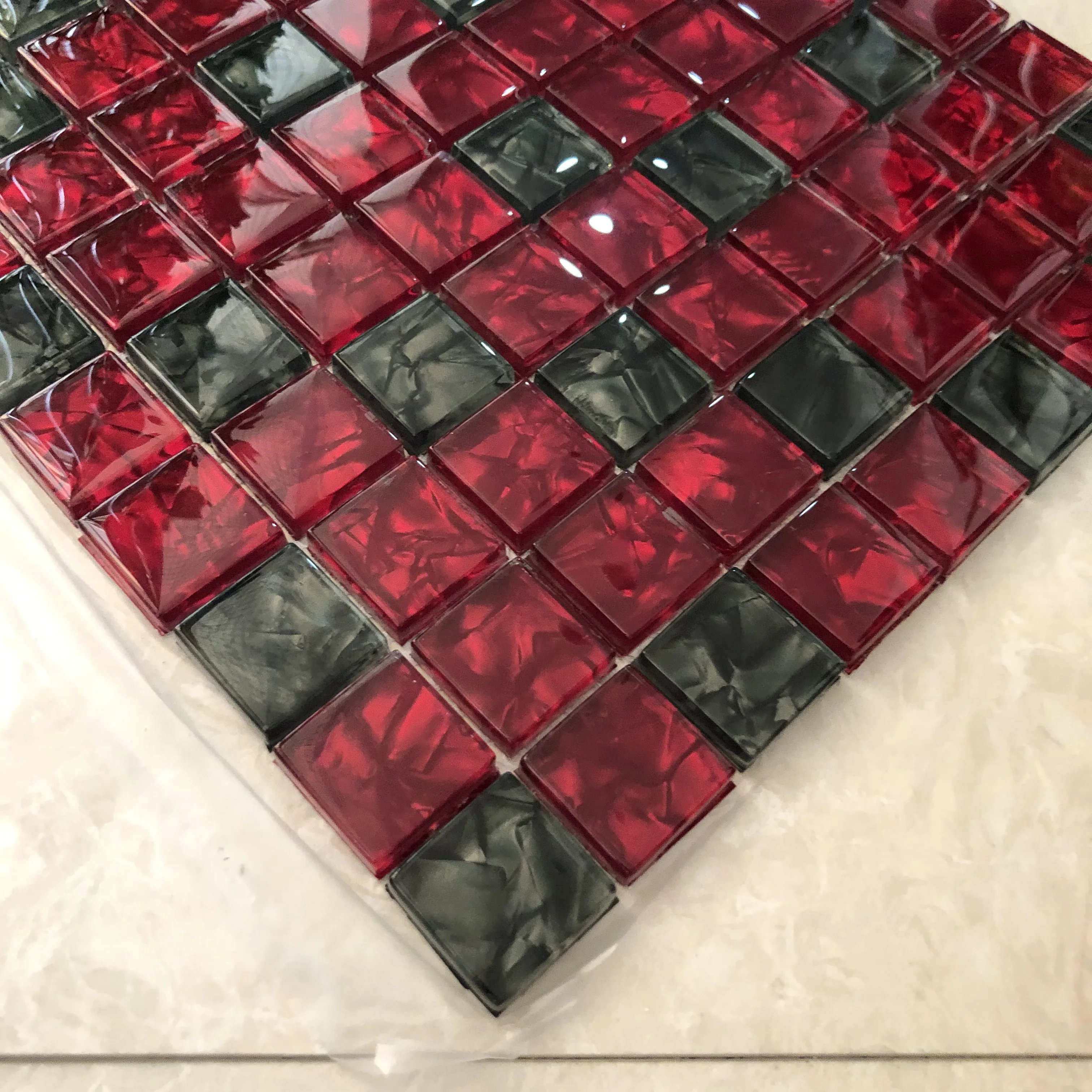 Luxury Red Black Cr…